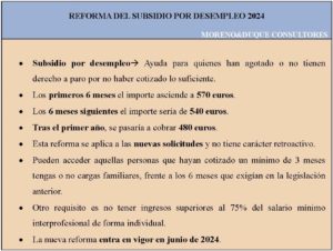 subsidio desempleo