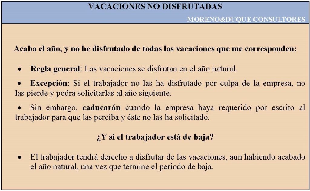 vacaciones